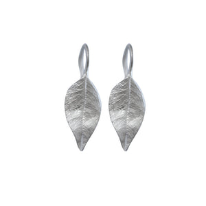 Copy of Lulu &amp; Shay Handmade Fine Jewelry Precious Leaf Earrings Sterling Silver