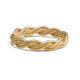 Twisted braid ring in 14K yellow gold