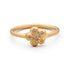 Laura Flower Ring with Diamonds