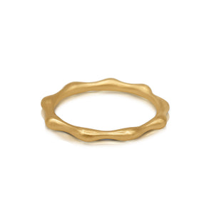 Seaweed Ring in 14k yellow gold