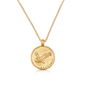 Guide Me Virgo -Eagle Pendant