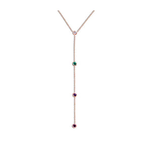 Message Me Y Necklace