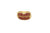 Kiss Me Lip Ring with rubies. Can open to reveal custom engraved name or message.