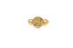 Guide Me Capricorn- Horse Swivel Ring in 14k yellow gold showing zodiac