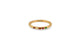 This Message Me Ring features the word AMORE shown in 14K yellow gold