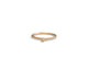 Our twig bud ring in 14K yellow gold with single bud