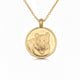 Guide Me Aquarius & Virgo - Bear Pendant in 14K yellow gold