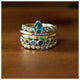 daphne ring features 9 gorgeous blue sapphires all the way around with other rings sold separately