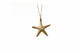 Diamond Starfish Pendant Shown in 14K Rose Gold.. This handcrafted elegant starfish pendant measures approximately 3/4 of an inch at it's widest and hangs a 1/2 inch from the chain.  It has a stunning 2mm white diamond in the center and includes a 16” Chain.﻿