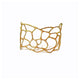 Handmade Fine Jewelry Butterfly Cuff in 14K yellow Gold