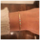 Handmade 14K Fine Jewelry Message Me Dreamer Bracelet