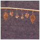 gisselle earrings in 14K yellow gold with other earrings sold separately