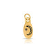 Lucia Moon Pendant in 14 K yellow gold no chain